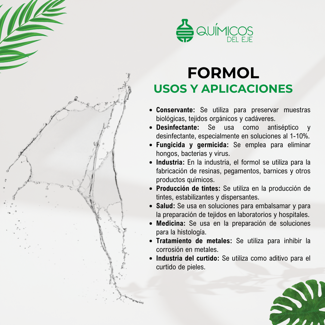 Formol Galon Rd Inversiones QDE